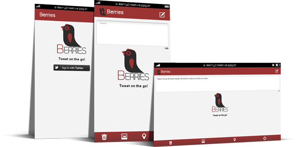 Berries WebApp Mockup